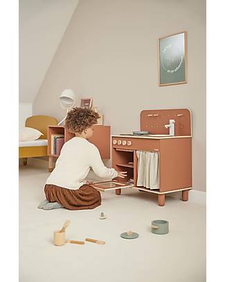 Flexa Play Kitchen - Blush - 35.5 x 60 75 cm Toy Kitchens