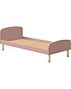 Flexa Single Bed Dots in MDF - 200x90 cm - Light Rose Single Bed