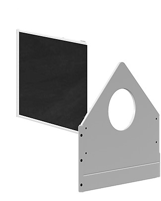 Flexa Triangle End Panel & Shelf - for Alfred Junior Bed Drawing Boards