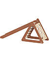Flexa Wooden Play Tower - Rose - with Ladder + Climbing Plate + Slide Montessori Toys