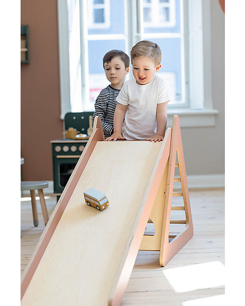 Flexa Wooden Play Tower Rose with Ladder Climbing Plate