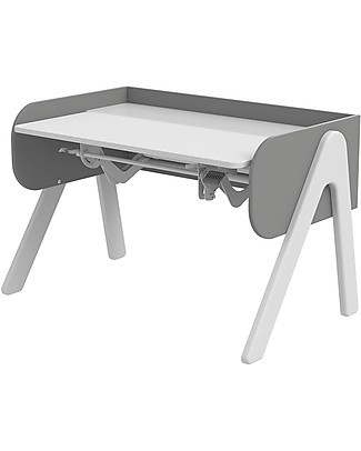 Flexa Woody Study BlackBoard - 120x70 cm - Height Adjustable + Tiltable Tabletop Tables And Chairs
