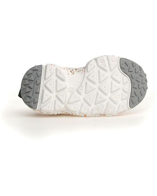 Flower Mountain Saburo Junior Sneakers - Fabbric Multi Pepper Sole - Sand/Taupe Shoes