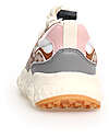 Flower Mountain Yamano 3 Junior Sneakers - Animalier - Beige and Multi - Eco-Leather and Recycled Technical Fabric Shoes