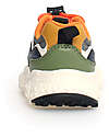 Flower Mountain Yamano 3 Junior Sneakers - Nylon - Grey/Brown/Military - Eco-Leather and Recycled Technical Fabric Shoes