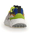 Flower Mountain Yamano 3 Junior Sneakers - Nylon - Military/Grey/Powder/Light Green - Eco-leather and Recycled Technical Fabric Shoes