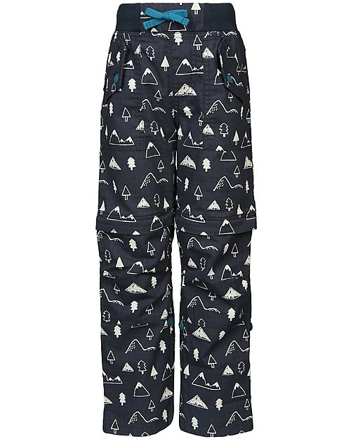 Frugi 3 in 1 trousers - Tyler Ripstop Combats - Indigo In The Wild - Organic cotton Trousers