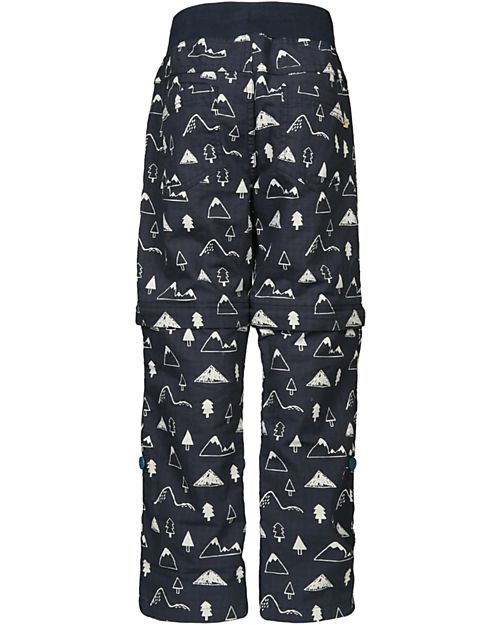 Frugi 3 in 1 trousers - Tyler Ripstop Combats - Indigo In The Wild - Organic cotton Trousers