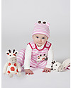 Frugi 3-pieces Snuggle Baby Gift Set: Dungarees, Top, Hat - Giraffe - Organic Cotton Long Sleeves Tops