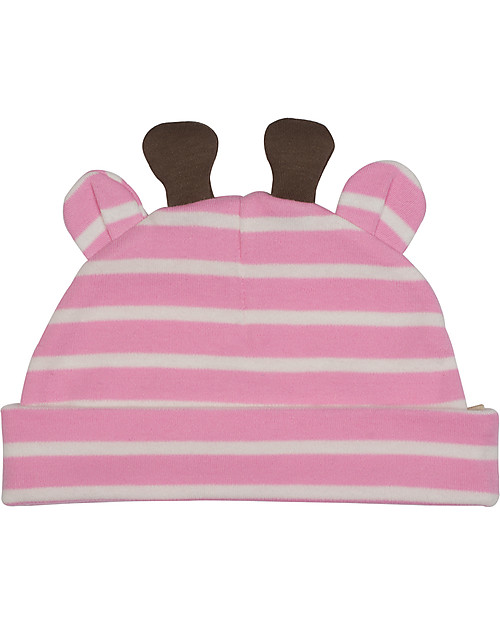 Frugi 3-pieces Snuggle Baby Gift Set: Dungarees, Top, Hat - Giraffe - Organic Cotton Long Sleeves Tops