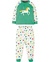 Frugi Ace PJs - Pacific Aqua/Unicorn (from 2 to 4 years old) - Organic cotton Pyjamas