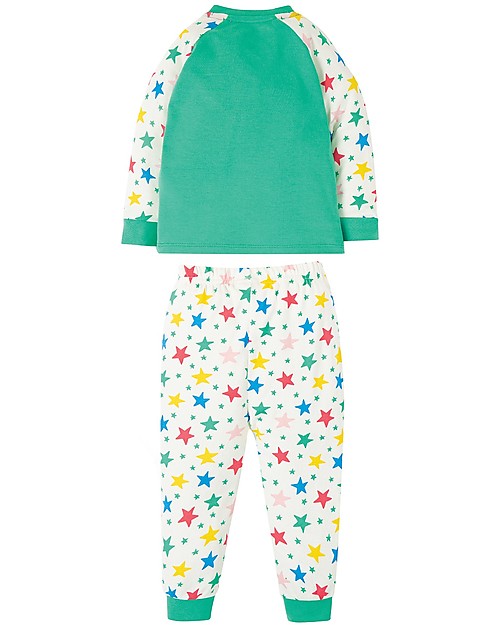 Frugi Ace PJs - Pacific Aqua/Unicorn (from 2 to 4 years old) - Organic cotton Pyjamas