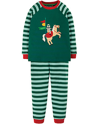 Frugi Ace Pjs - Scots Pine/Knight - Organic Cotton Pyjamas