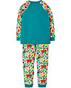 Frugi Ace Pjs - Tobemory Teal/Highland Cow - Organic Cotton Pyjamas