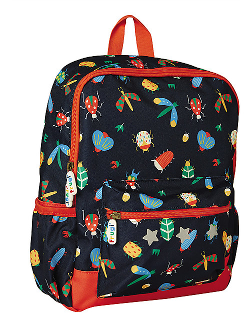 Frugi Adventurers Backpack - Bugs - Made with Recycled Material! Kindergarten Backpacks