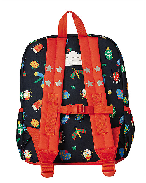 Frugi Adventurers Backpack - Bugs - Made with Recycled Material! Kindergarten Backpacks