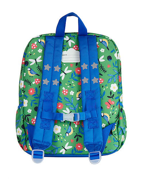 Frugi Adventurers Backpack - Hedgerow - 28 x 34 x 11 cm - Made with Recycled Material! Kindergarten Backpacks