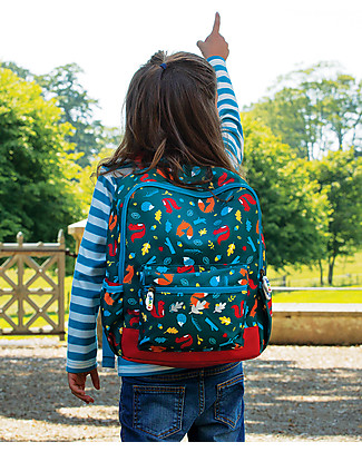 Frugi Adventurers Backpack - Pine Wood - Made with Recycled Material! Small Backpacks