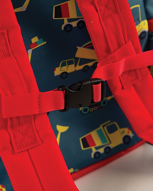 Frugi Adventures Backpack - Dig A Rainbow - Made with recycled material! Kindergarten Backpacks