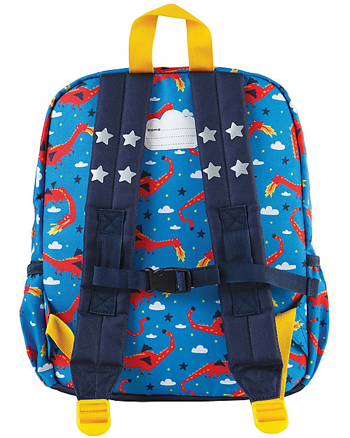 Frugi Adventures Backpack - Dragon Dreams - Made with recycled material! Kindergarten Backpacks