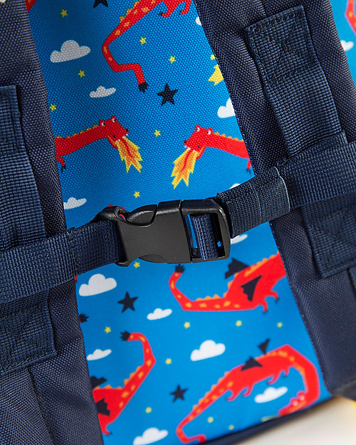 Frugi Adventures Backpack - Dragon Dreams - Made with recycled material! Kindergarten Backpacks