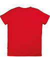 Frugi Avery Applique Top - Red/Guitar - Organic Cotton T-shirts