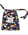 Frugi Baby Gift Set - Rainbow Skies - Bodysuit + Babygrow + Hat Sets And Co-Ords