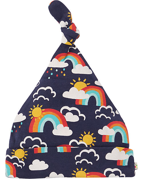 Frugi Baby Gift Set - Rainbow Skies - Bodysuit + Babygrow + Hat Sets And Co-Ords