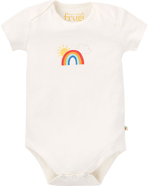 Frugi Baby Gift Set - Rainbow Skies - Bodysuit + Babygrow + Hat Sets And Co-Ords