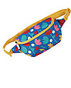 Frugi Bertie Belt Bag - Lotus Bloom - Recycled Fabric Pouch