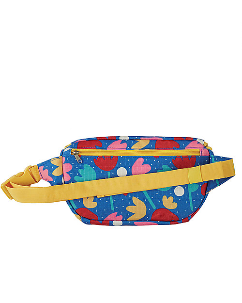 Frugi Bertie Belt Bag - Lotus Bloom - Recycled Fabric Pouch