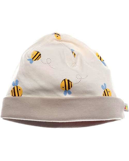 Frugi Buzzy Bee Hat - 100% organic cotton Winter Hats