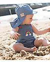 Frugi Chambray Legionnaires Hat - 100% organic cotton Sunhats
