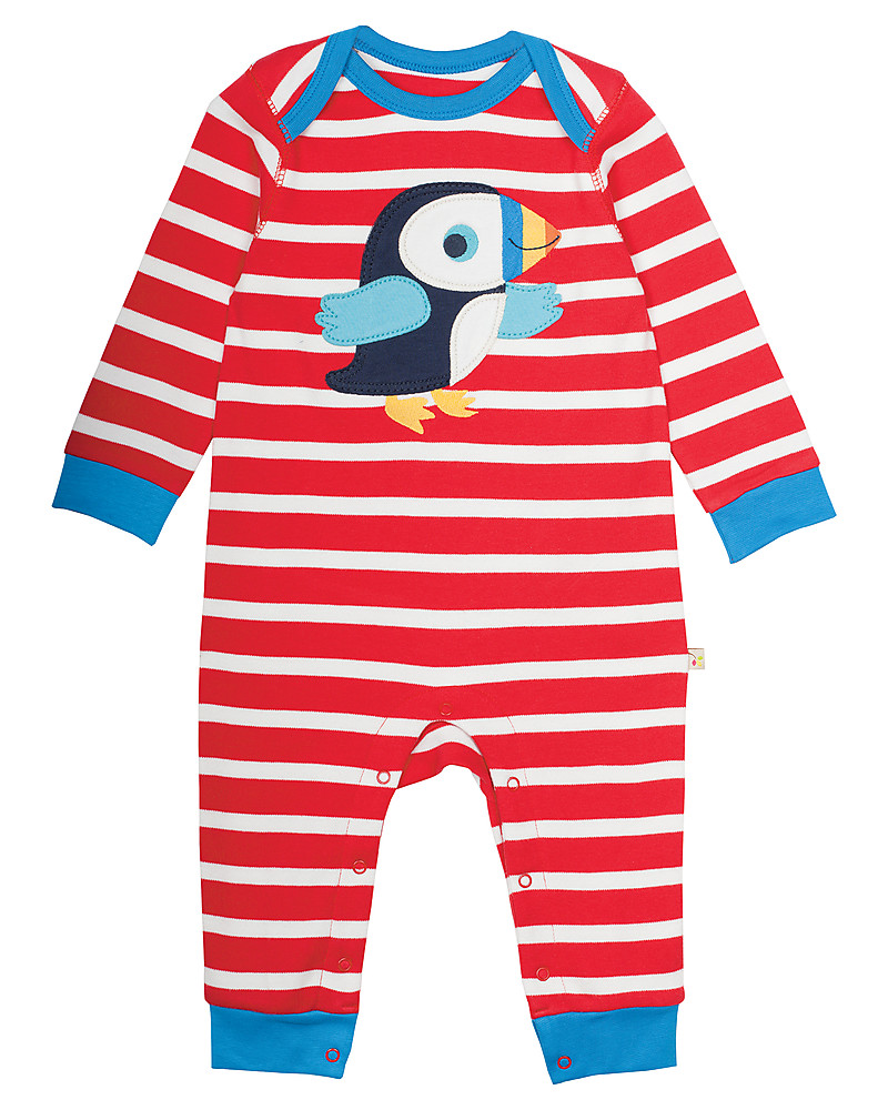 Puffin Stripe Romper Puffin Stripe Romper