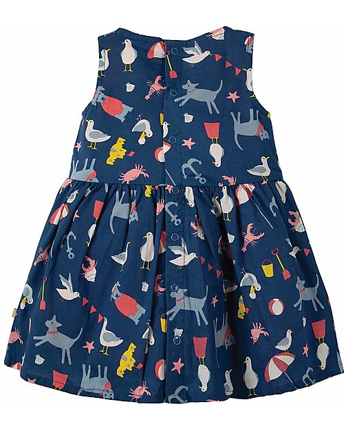 Frugi Clara Cambric Dress, Buckets and Spades - Organic Cotton Dresses_