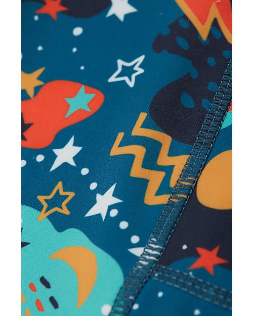 Frugi Cosmos Sports Leggings for Kids - Interstellar - Recycled Material Leggings