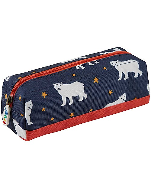 Frugi Crafty Pencil Case - Polar Bear - Made with Recycled Material! Pencil Cases