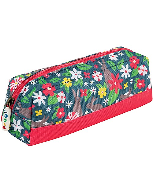 Frugi Crafty Pencil Case - Rabbit Fields - Made with recycled material! Pencil Cases