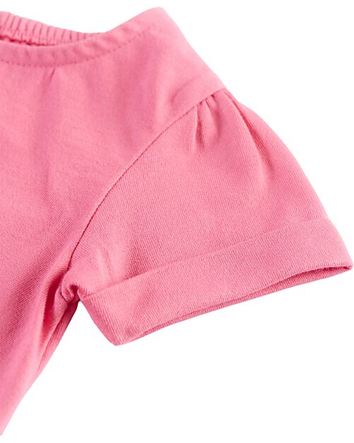 Frugi Eva Appliqué T-Shirt - Hibiscus/Duck - Organic Cotton T-shirts