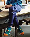 Frugi Everyday Cuffed Leggings - Indigo - Elasticated Organic Cotton Leggings