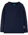 Frugi Everyday Long Sleeved Tee - Indigo - 100% Organic Cotton Long Sleeves Tops