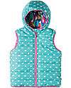 Frugi Explorer Reversible Padded Gilet,  Happy Hickers - Eco-friendly, 100% Waterproof! Cardigans