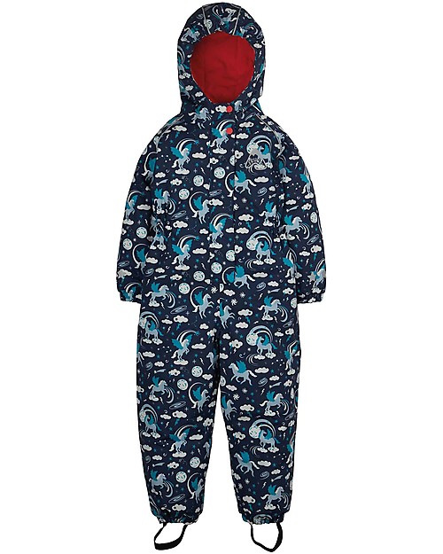 Frugi Explorer Waterproof All In One - Pegasus Twilight Snowsuits