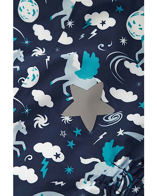 Frugi Explorer Waterproof All In One - Pegasus Twilight Snowsuits