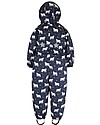 Frugi Explorer Waterproof All in One Suit with Fleece Lining - Polar Bear - Eco-friendly! Snowsuits