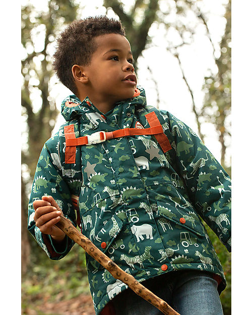 Frugi Explorer Waterproof Coat - Farm Life Waterproof