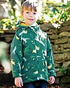 Frugi Explorer Waterproof Coat - Giant Dino Field - 100% Recycled Fibres Waterproof