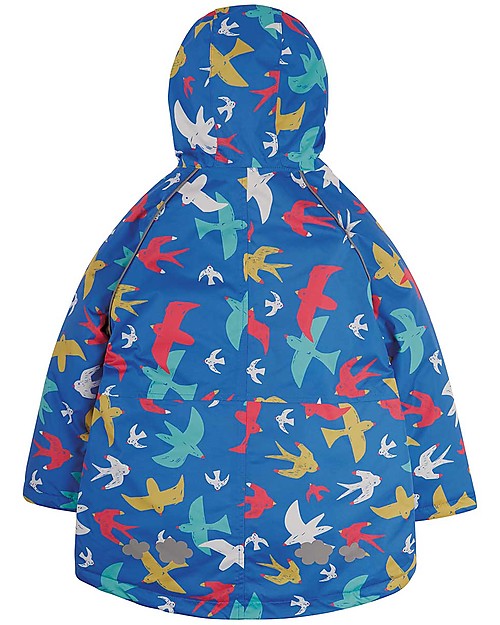 Frugi Explorer Waterproof Coat - Rainbow Flight - 100% Recycled Material! Waterproof
