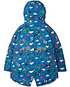 Frugi Explorer Waterproof Coat - Sail Blue Fly High - 100% Recycled Fibres Waterproof
