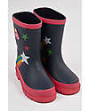Frugi Explorer Wellington Boots - Indigo/Stars Wellies